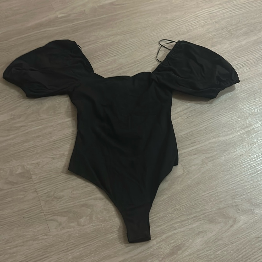 LELIS body Suite Black Size Small NWT
